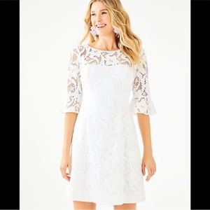 Lilly Pulitzer Allyson Dress. Floral Vine Lace